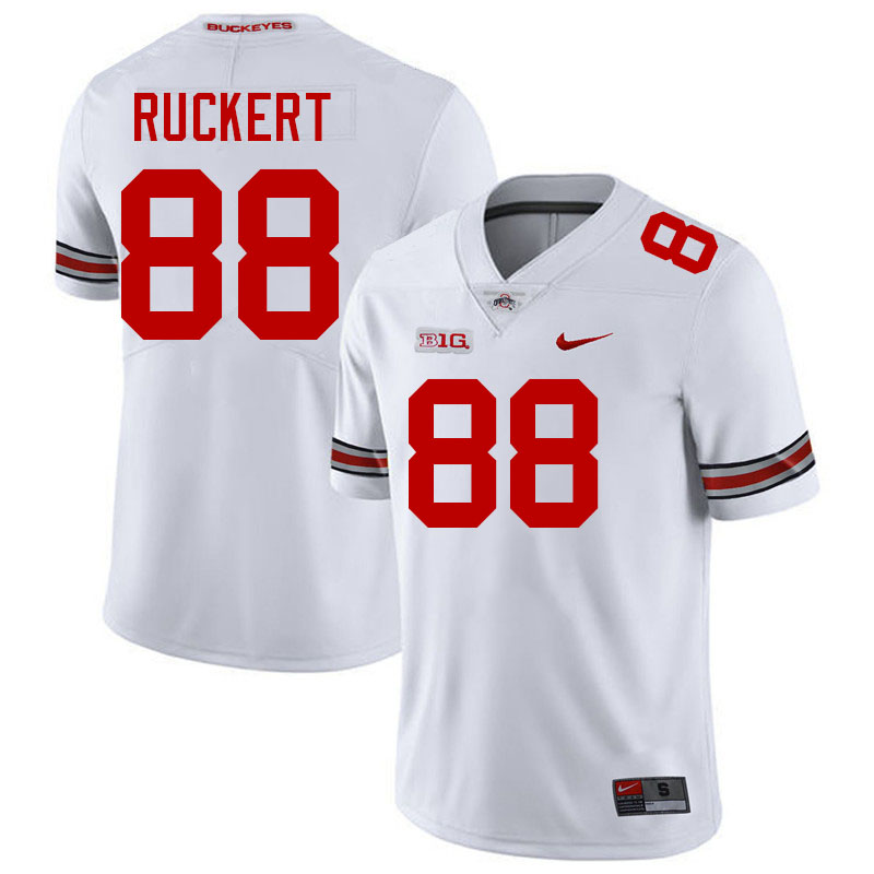 Jeremy Ruckert Ohio State Buckeyes Jersey College Football Uniforms-White